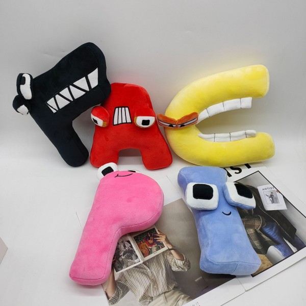 Alphabet Lore Plush Toys 26 letters 0-9 Numbers