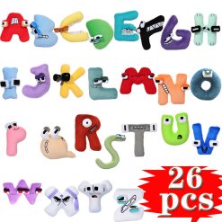 Alphabet Lore Plush Toys 26 letters 0-9 Numbers