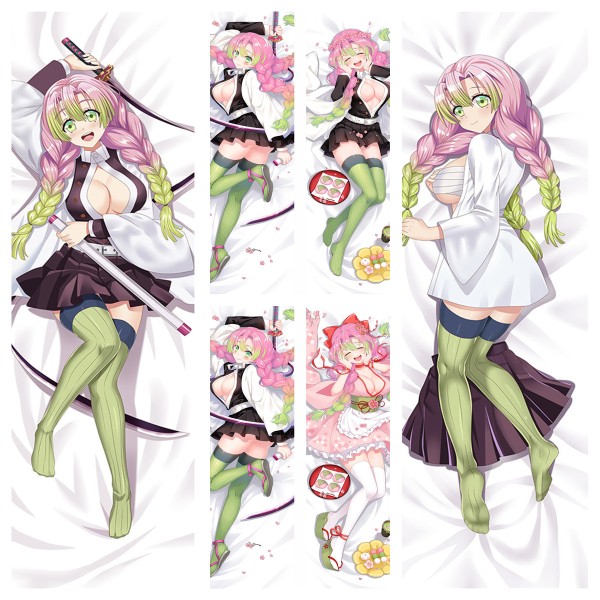 Demon Slayer Kanroji Mitsuri Body Pillow Case
