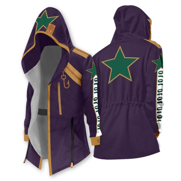 JoJo‘s Bizarre Adventure Stone Ocean Kujo Jotaro Cosplay Hoodie