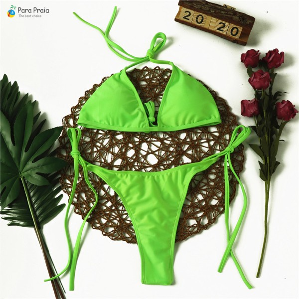 Para Praia Brazilian Leopard Print Bikini