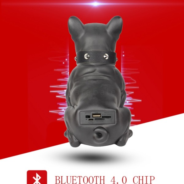 3D French Bulldog Wireless Bluetooth Speaker