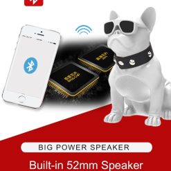 3D French Bulldog Wireless Bluetooth Speaker