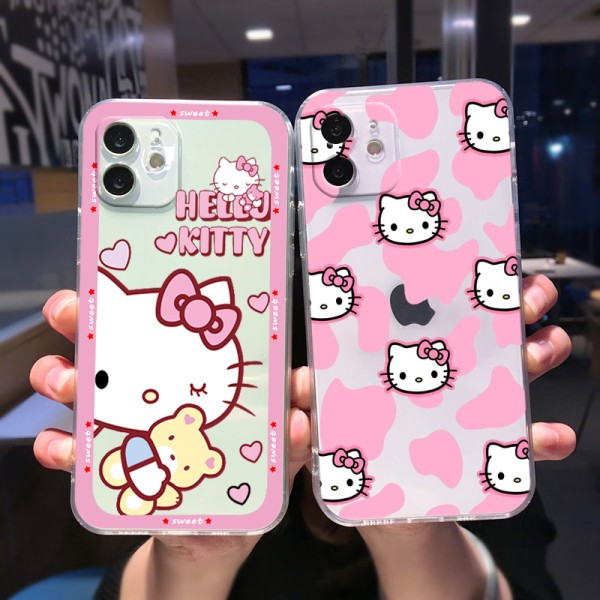 Pink Hello Kitty Phone Cases For Apple iPhone 14 13 12 11