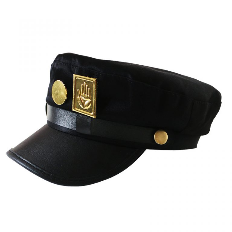 Premium Jotaro Hat with Metal Badge - Juhi