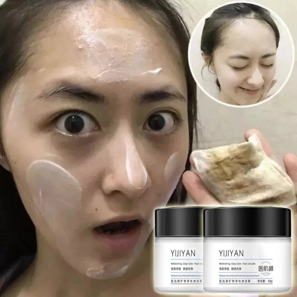 Deep Cleans Face Pores Skin Whitening Massage Cream