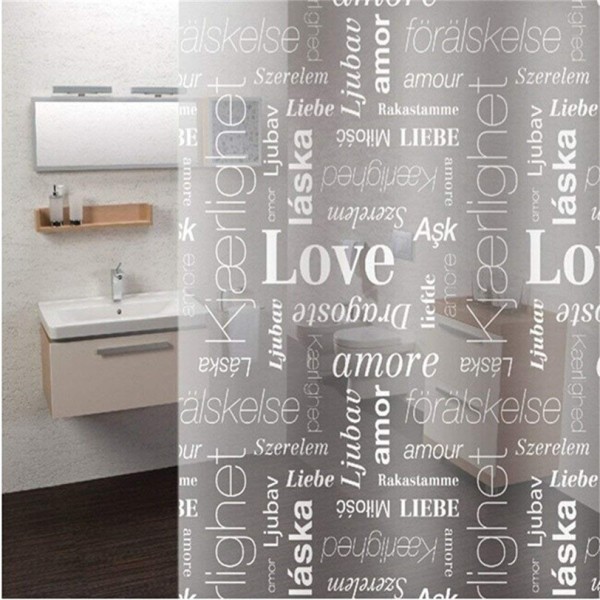 OriginalLOVE Clear Bath Shower Curtains  180x180cm
