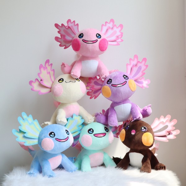Combo 30cm Cartoon Axolotl Plush Animals