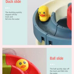 Duck Slide Bath Toy Baby Bath Toy