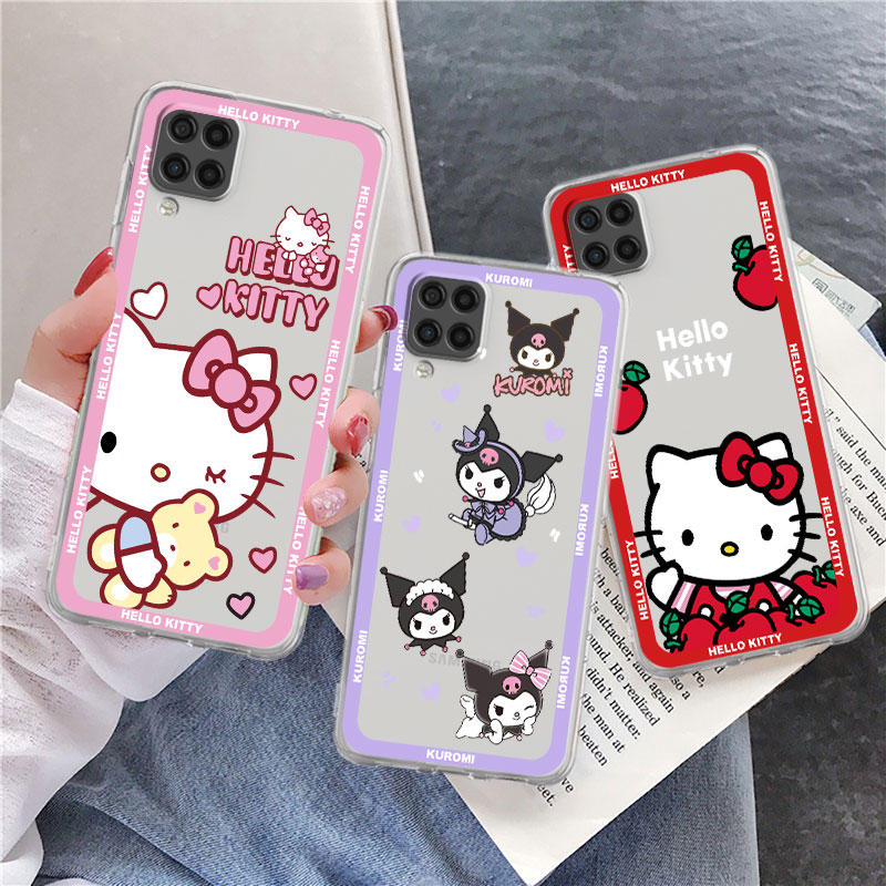 Kuromi Hello Kitty Cinnamoroll Cute Clear Case for Samsung Galaxy