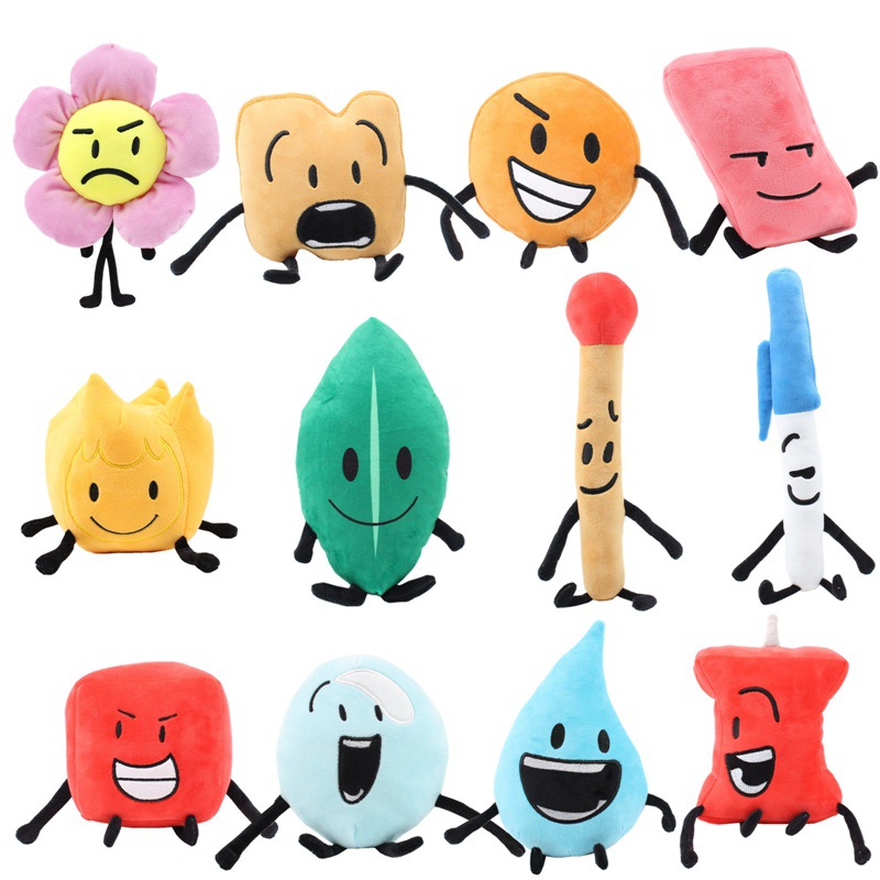 BFDI Plush combos in 5/12/19 Pices