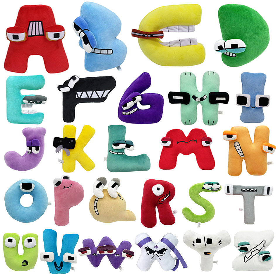 26 Letter Alphabet Lore Plush Toy Alphabet Lore But are Plush Toy