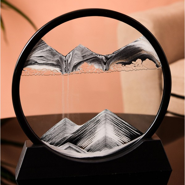 Moving Sand Art