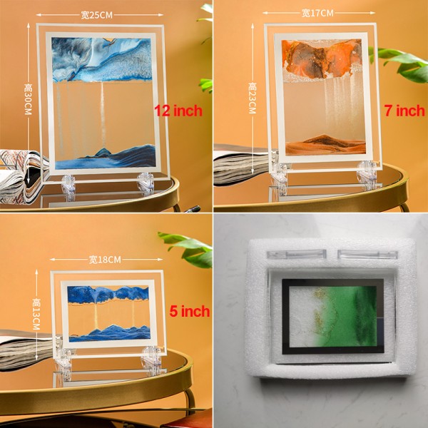 Moving Sand Art