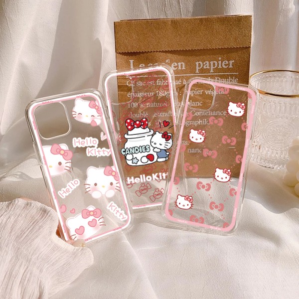 Transparent Sanrio Hello Kitty Case For Xiaomi Mi Redmi