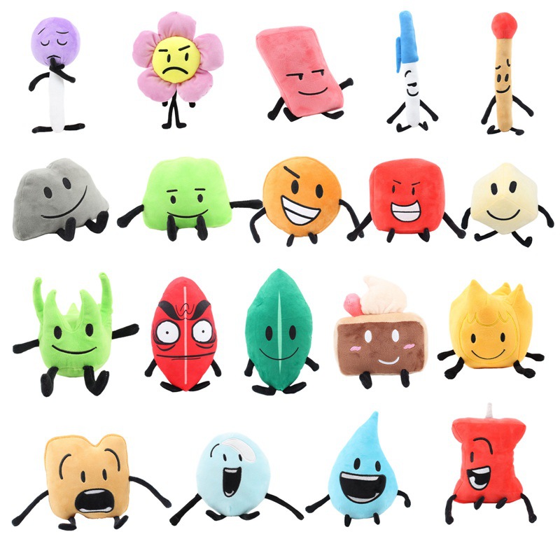 BFDI Plush combos in 5/12/19 Pices