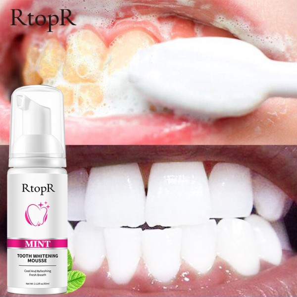 Mint RtopR Teeth Cleansing Whitening Mousse