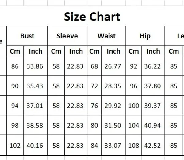 wedding dress with train size chart