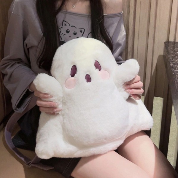 New Plush Doll Soft Women's Backpack