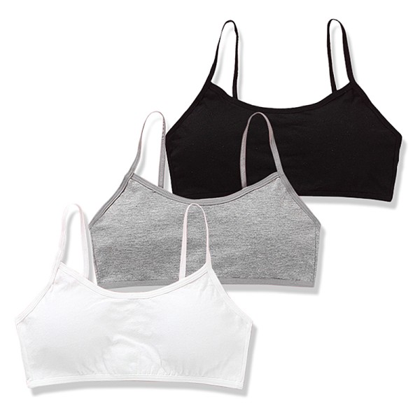 Tween Cotton Training Bra Girls Teens 3pc/Lot