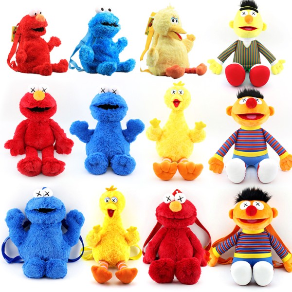 Sesame Street Plush Backpacks