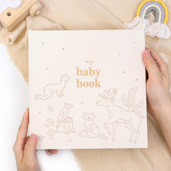 Animal Design Baby Memory Book for New Parents