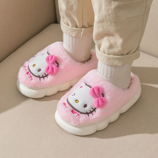 Kawaii Sanrio Hello Kitty Non-Slip Slippers