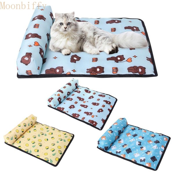 Pillow Pad Summer Dogs Cats Ice Silk Mat