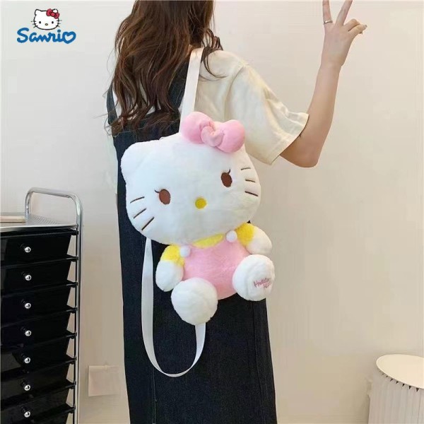 Hello Kitty Kawaii Plush Backpack