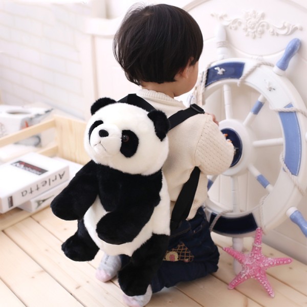 Cute Plush Panda Backpacks Kids