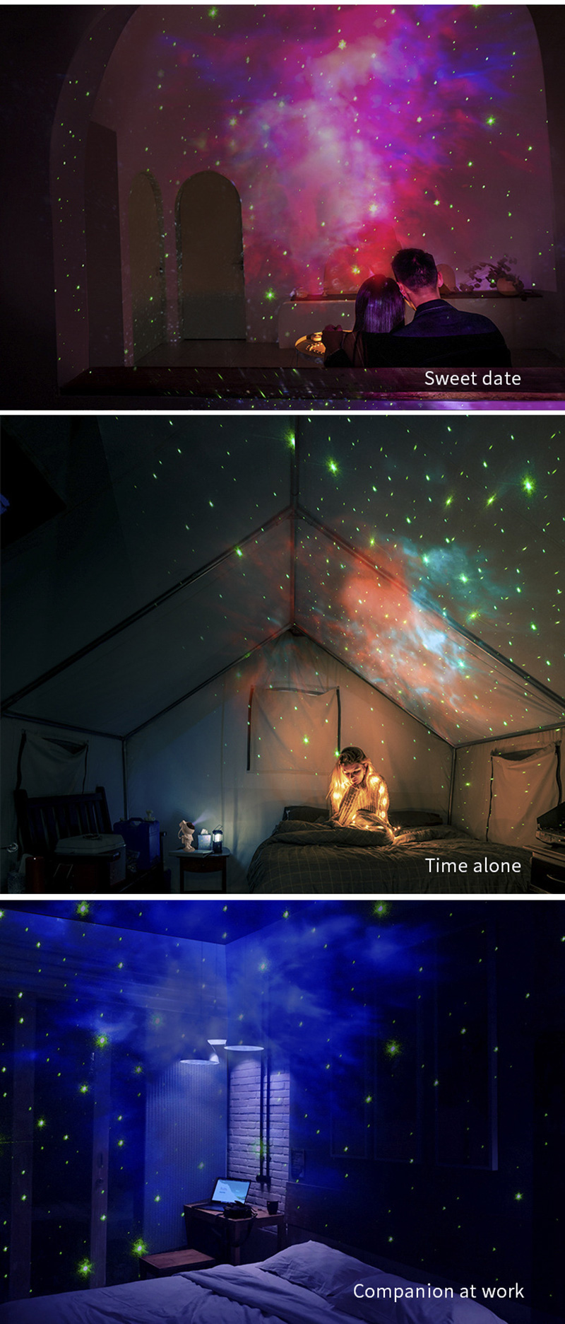 Astronaut Galaxy Projector UK for Bedrooms and tents 