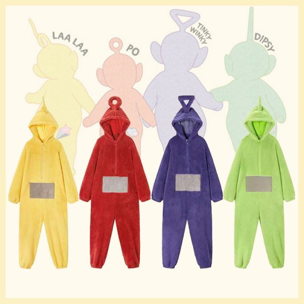 Unisex Teletubbies Costumes Cosplay Halloween Dress