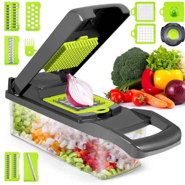 12 in 1 Vegetable Chopper Multifunctional Mandoline Slicer