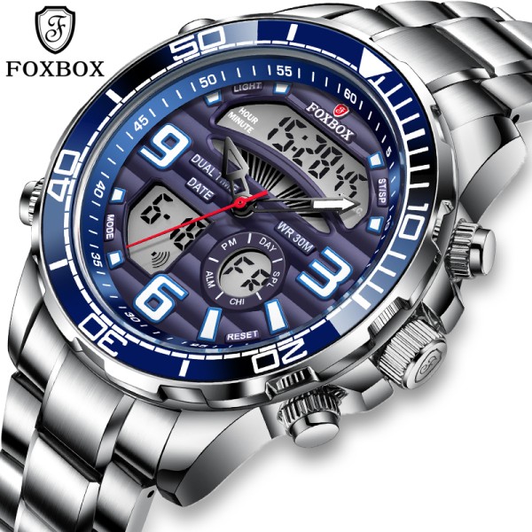 Foxbox Digital Mens Watch