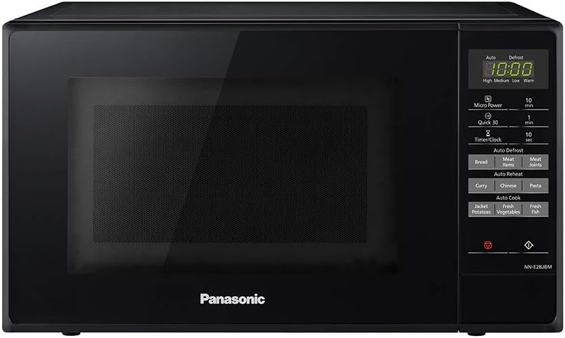 Panasonic NN-E28JBMBPQ Compact Solo Microwave Oven