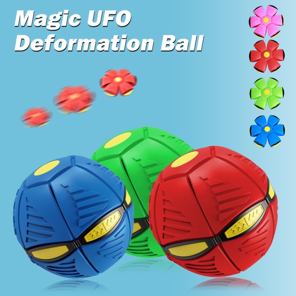 Magic Decompression Ball Flying Saucer Deforming Ball
