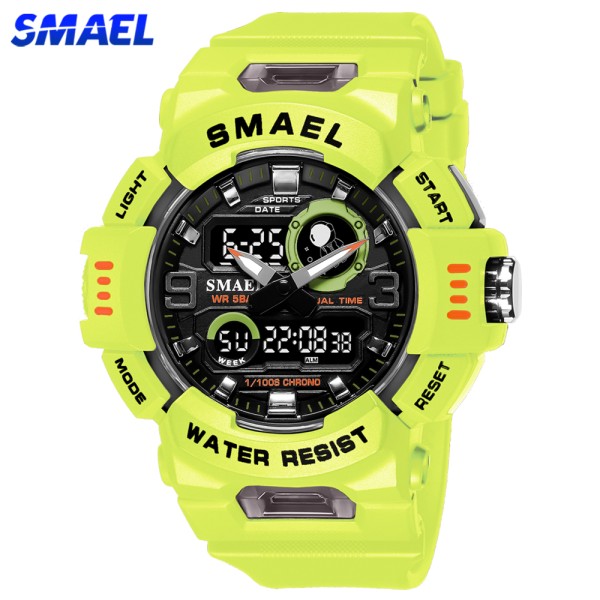 Men Dual Display LED Digital Analog Wristwatches