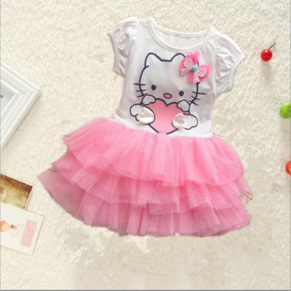 Kids Hellokitty Dresses for Girls