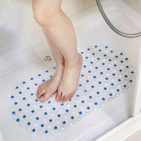 Rectangle PVC Suction Cup Anti-skid Bath Mat