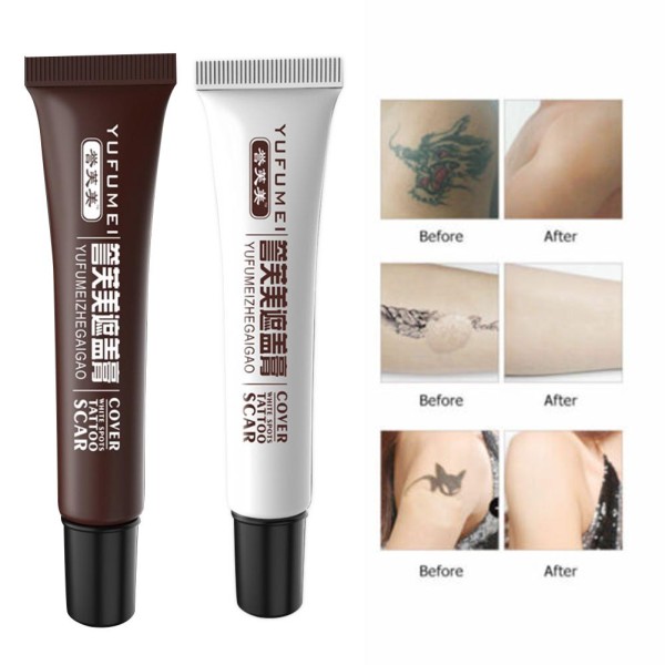 Camouflage Make-Up Concealer For Tattoo 2pcs/Set