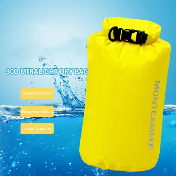 Solid Dry Bag 30D Nylon Ultralight Waterproof Bag