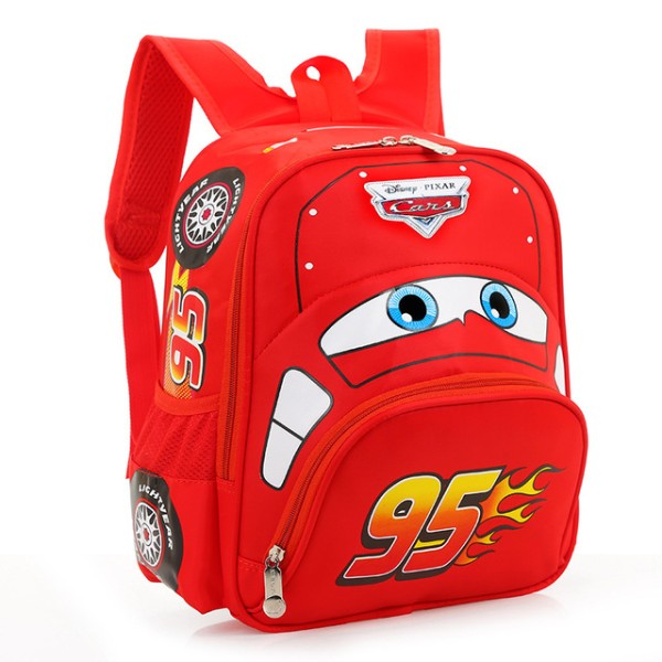 Macqueen kindergarten cartoon bag 3D waterproof