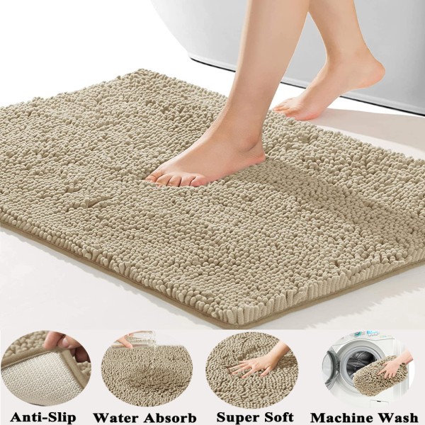 Soft Cozy Plush Non-Slip Bath Mat