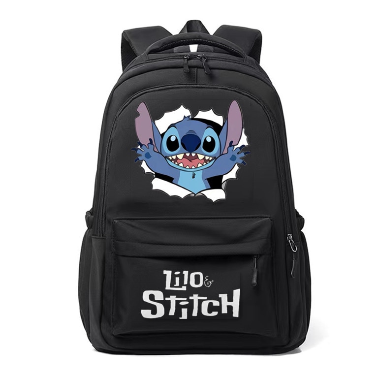 stitch school bags black
