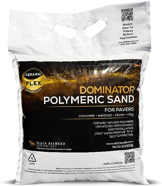 Titanium Gray DOMINATOR Polymeric Sand 