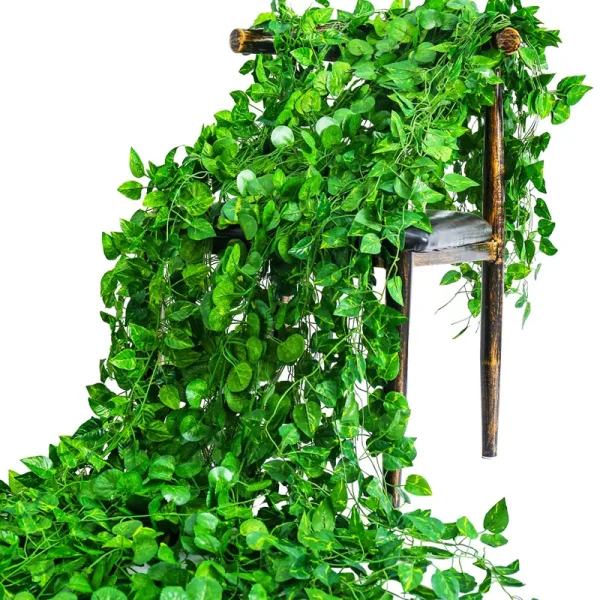 Artificial Green Simulation Ivy Aureus Leaves