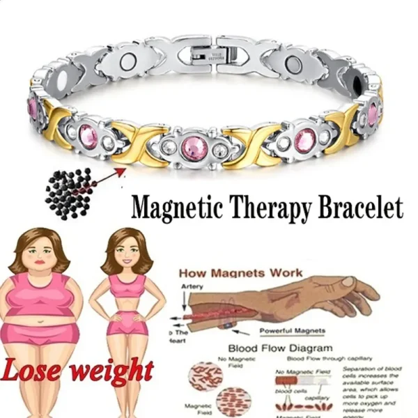 Urban 4 Colors Revitalization Energy Magnetic Therapy Bracelet