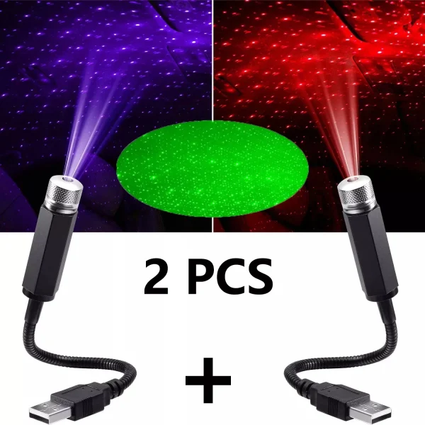 Car Roof Lights UK Romantic LED Starry Sky USB Powered