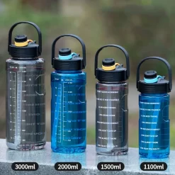 3 Liter Water Bottle with Straw