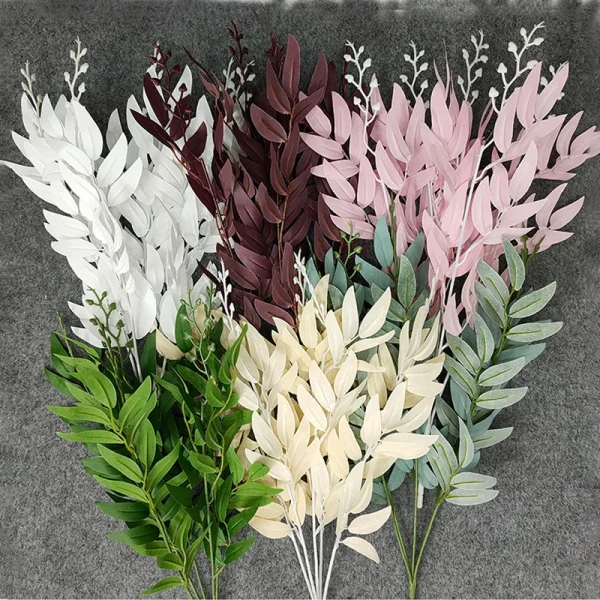 5 Branches Silk Artificial Willow Bouquet